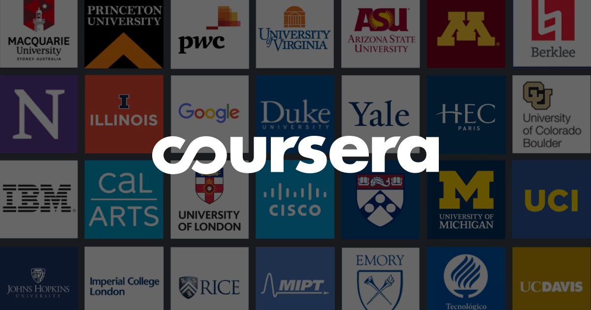 Навчайся вдома за допомогою платформи Coursera!
